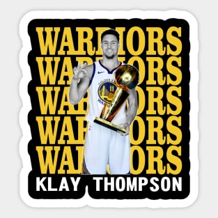 Golden State Warriors Klay Thompson 11 Sticker